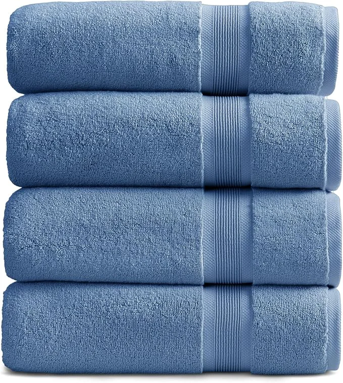 Environmentally Friendly Springtree Home Luxury Bamboo Rayon Bath Towel Set of 4 35 Bamboo Rayon Professional