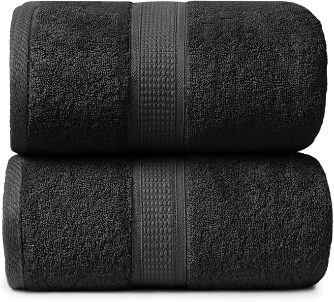 High-End Ariv Premium Jumbo Bath Towels Pack of 2 Beach Towel Extra-Large Bath Sheets Smooth