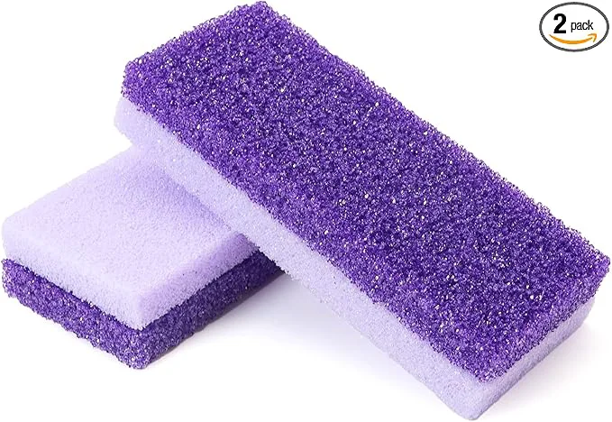 Authentic Foot Pumice Stone 2 Pack Pedicure Stone Quality