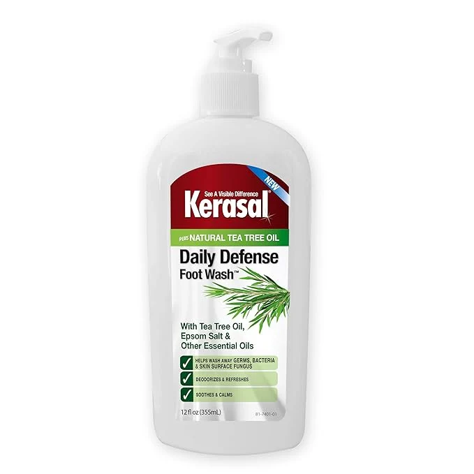 Modern Kerasal Daily Defense Foot Wash Daily Cleanser Eco-Friendly