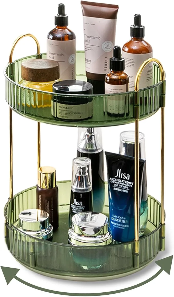 Efficient Asayuee 360 Rotating Makeup Organizer Healthy