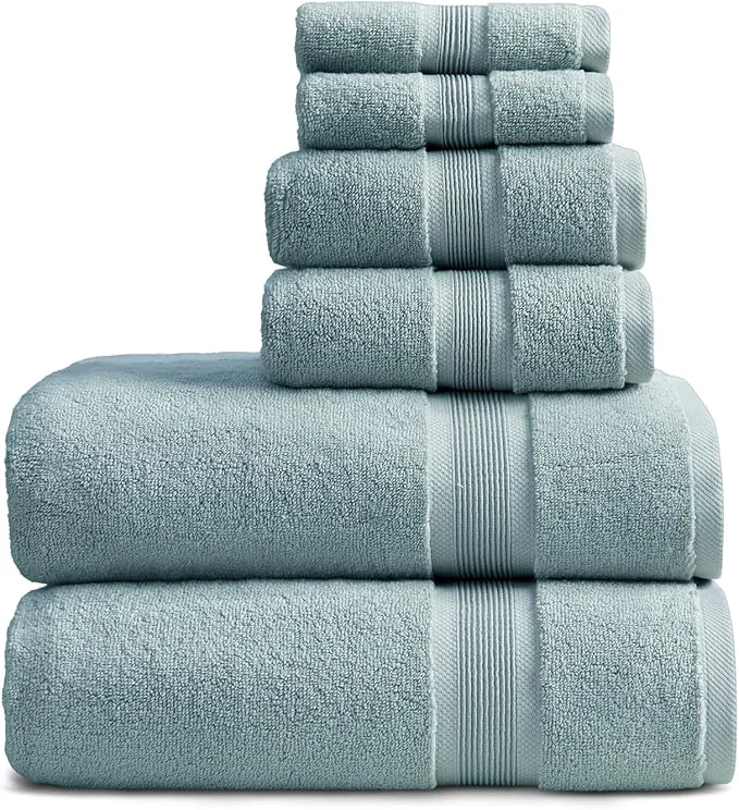 Fine Crafted Springtree Home Luxury Bamboo Rayon Bath Towel Set 6 Piece Set 35 Bamboo Reliable