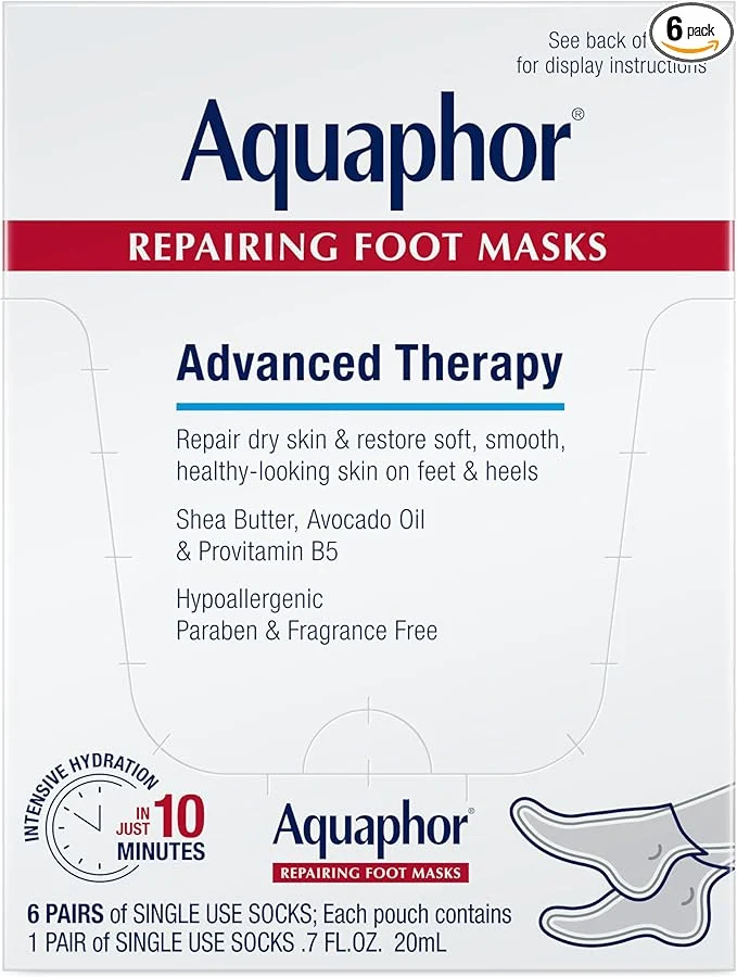 Safe Aquaphor Repairing Foot Masks Moisturizing Socks Pure