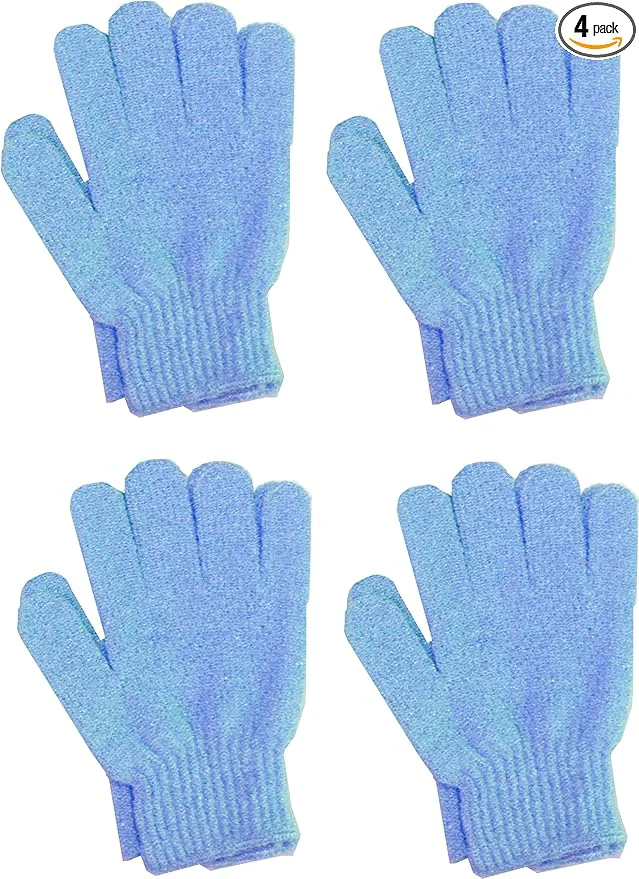 Easy-to-Use Aquasentials Exfoliating Bath Gloves Carefully Designed