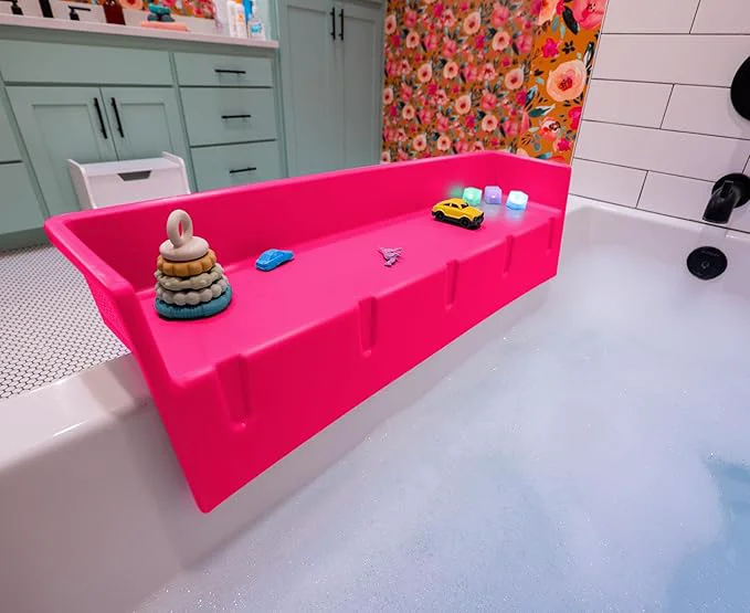 Responsible Tub Topper® Bathtub Splash Guard Bath Shelf Official