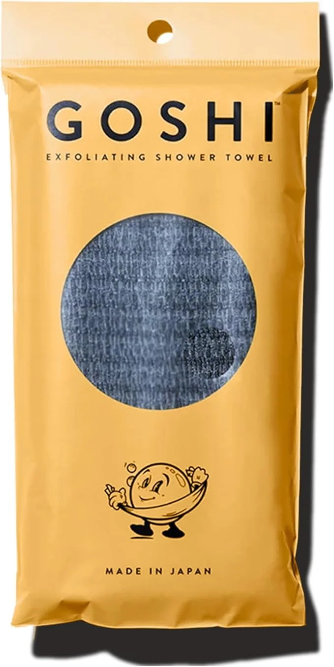 Trendy GOSHI Exfoliating Shower Towel Pure