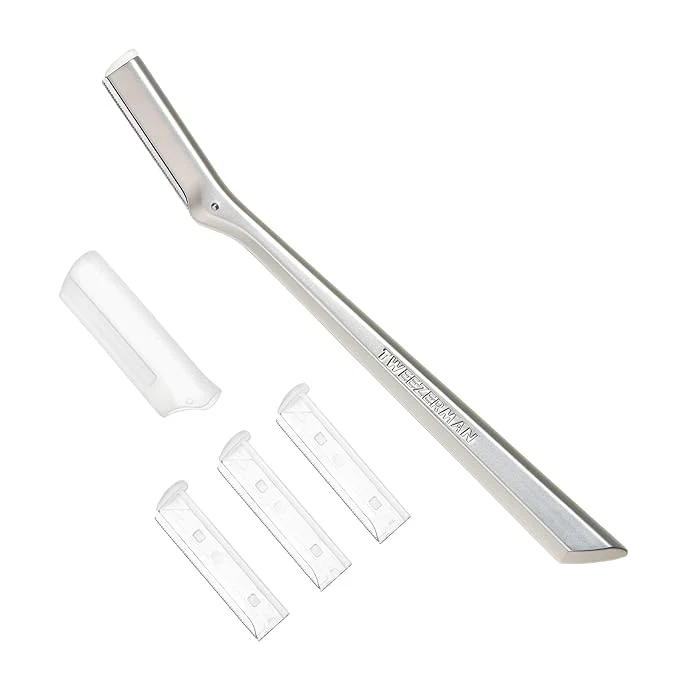 Premium Material Tweezerman Stainless Steel Facial Razor Artisan