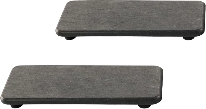 Breathable NiuYichee 2 Pcs Water Absorbing Stone Trays Kitchen Bathroom Sink Soap Dish Elite