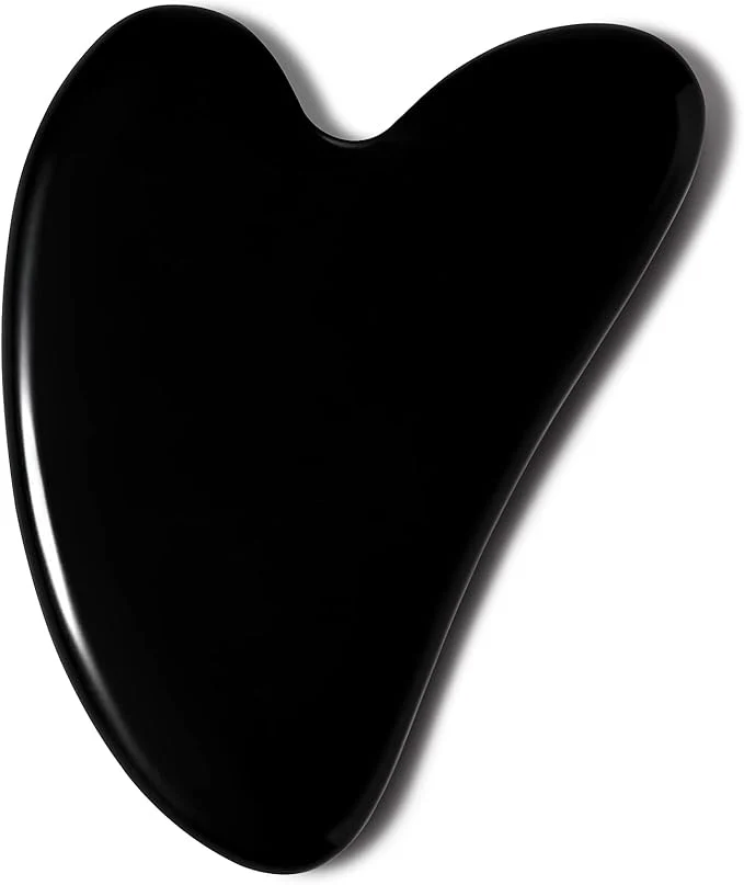 Healthy rosenice Gua Sha Facial Tools Black Guasha Tool Gua Sha Jade Stone High-Quality