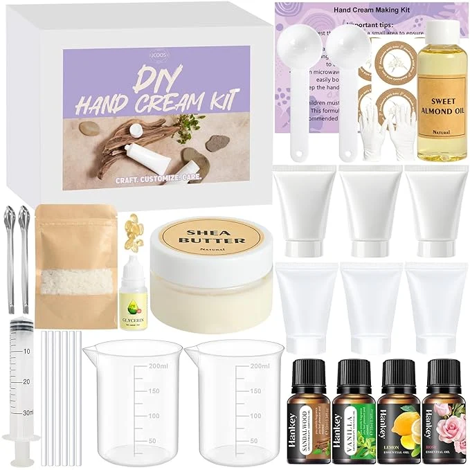 Practical JCOOS Hand Cream Making Kit Lotion Kit DIY Handcream Smart