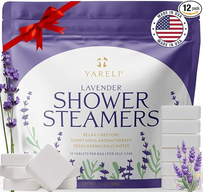 Traditional Yareli Lavender Shower Steamers Aromatherapy – Calming Essential Oils High-End