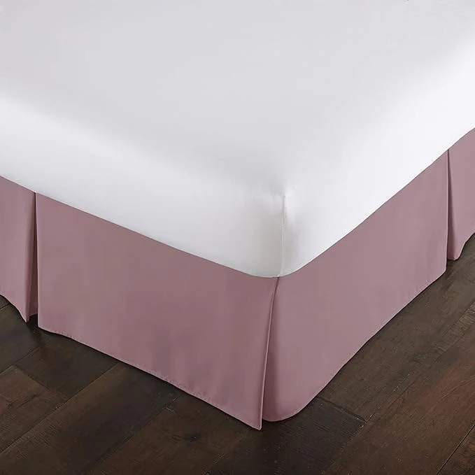 High-Quality Southshore Fine Living Inc. Hotel Quality King Bed Skirt – 14 quot Drop Elegant Pleated Design Premium Dust Ruffle King Size Bedskirt Easy Care Luxury Bed Skirt King Size Lavender User-Friendly