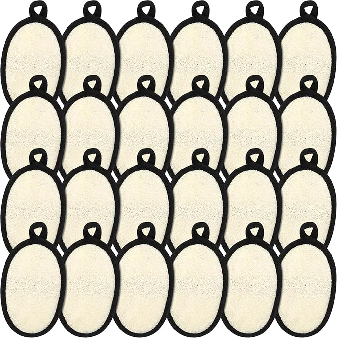 Trusted Boao 24 Pcs Loofah Pack Loofah Pads Bulk Superior