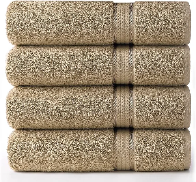 Sophisticated COTTON CRAFT Ultra Soft Oversized Bath Towels Classic