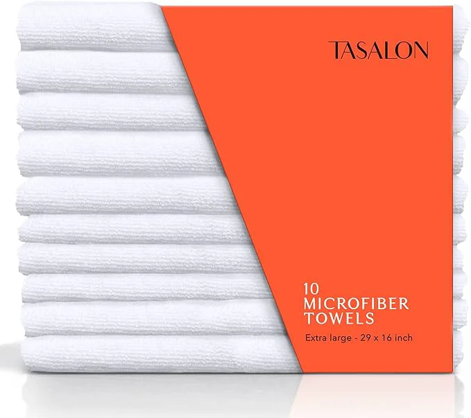 Exclusive TASALON Microfiber Hair Towel for Salon High-Grade