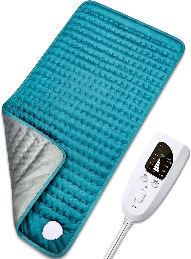 Authentic Electric Heating pad for Back Shoulder Neck Knee Leg Pain Cramps and Arthritis Sophisticated