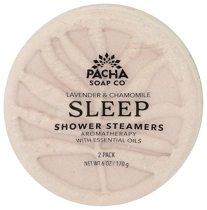 Optimized PACHA SOAP Sleep Shower Steamer 2 Count 6 OZ Expertly Made