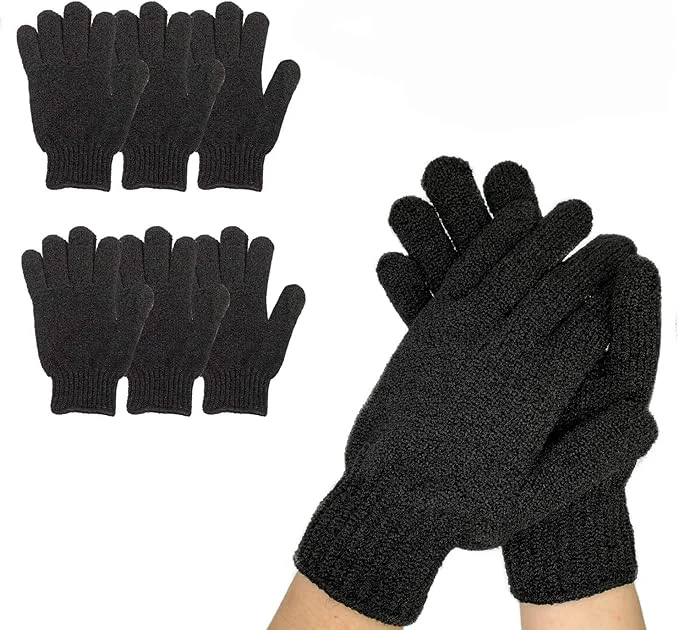 High-Performance 6Pairs Exfoliating Gloves Artisan