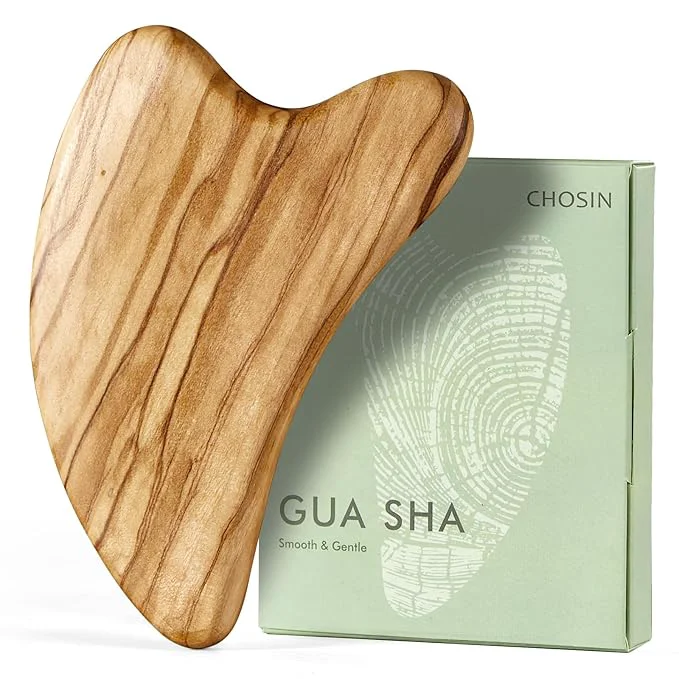 Breathable CHOSIN Gua Sha Tool for Face Body Face Massager Tool for Lymphatic Drainage Genuine