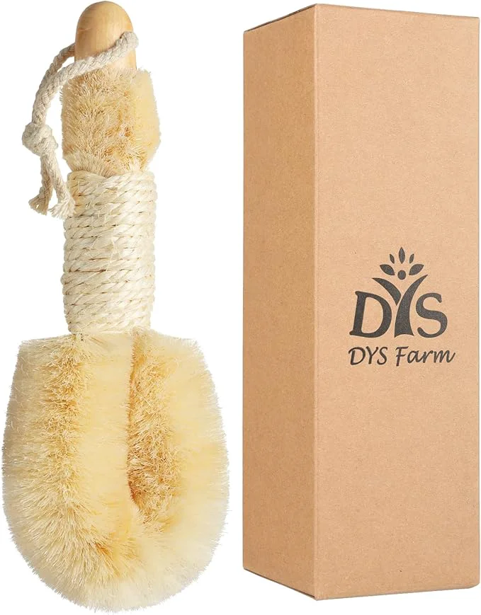 Selected Dry Brushing Body Brush Natural