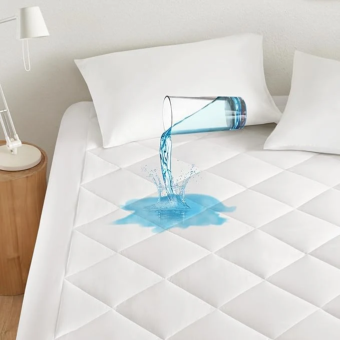 Selected Sleep Philosophy Waterproof Mattress Protector Full Size Mattress Pad 3M Scotchgard Quilted amp Fitted Microfiber Mattress Topper Noisless amp Deep Pocket Fits Up to 20 quot Mattress Full White Elite