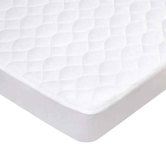 Innovative American Baby Company Waterproof Fitted Mini Crib Mattress Protector 38 quot x 24 quot – Quilted Noiseless Ultra-Soft amp Breathable Pack n Play and Mini Crib Mattress Cover Healthy