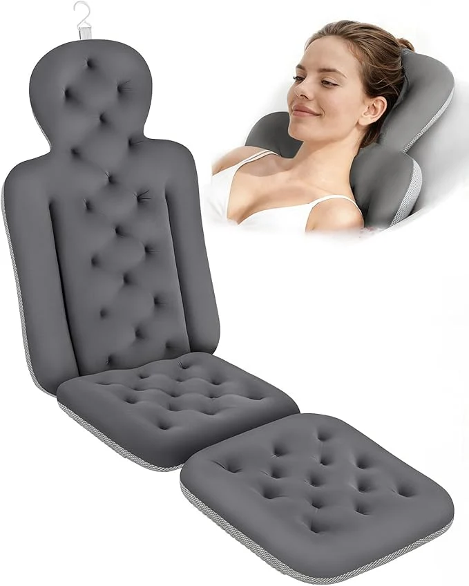 Easy-to-Use Bath Cushion Full Body Bathtub Pillow Powerful