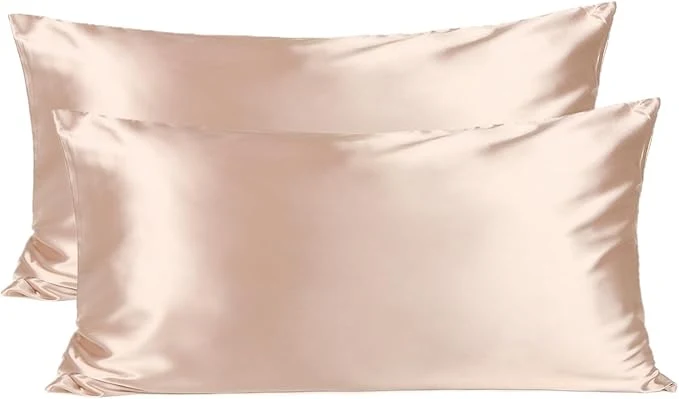 Outstanding Yani Satin Pillowcase King Size Pillow Cases Set of 2 – Silk Pillow Cases for Hair and Skin with Zipper Silk Pillow Cases King for 20 quot x36 quot Exquisite Packaging for Women Men Premium