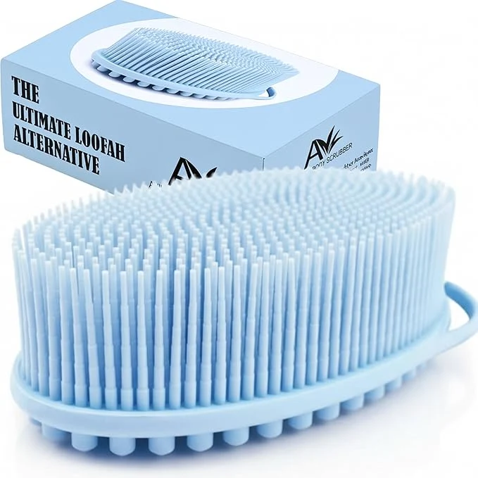 Long-Lasting Avilana Premium Silicone Body Scrubber Dependable