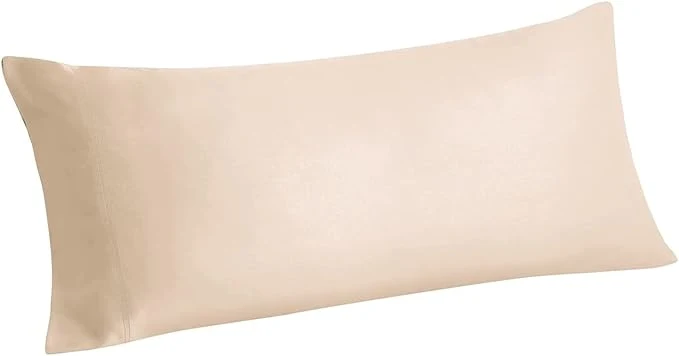 Responsible BEDELITE Body Pillow Case Cover Rayon Made from Bamboo Cooling Body Pillow Cover for Hot Sleepers and Night Sweats Breathable amp Silky Soft Full Long Pillow Case Taupe 20×54 Inches Lightweight