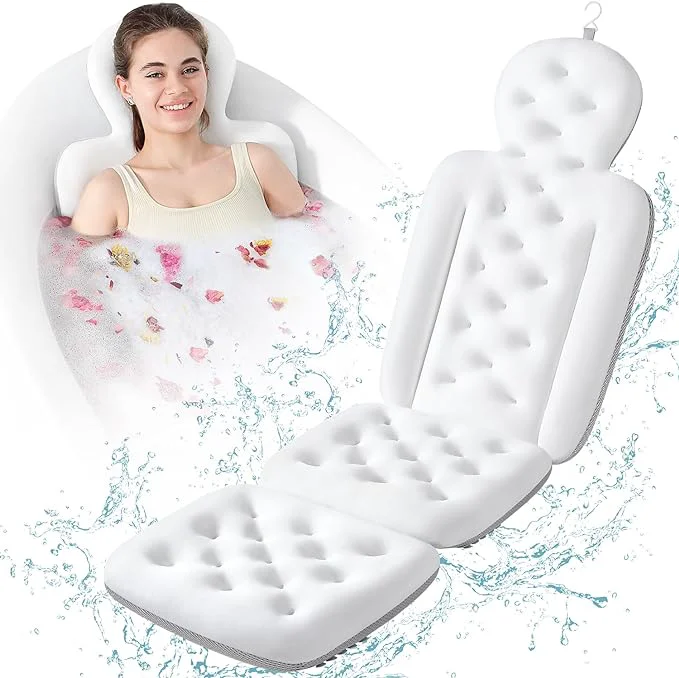 Healthy Luxury Bath Cushion Full Body Bathtub Pillow Artisan