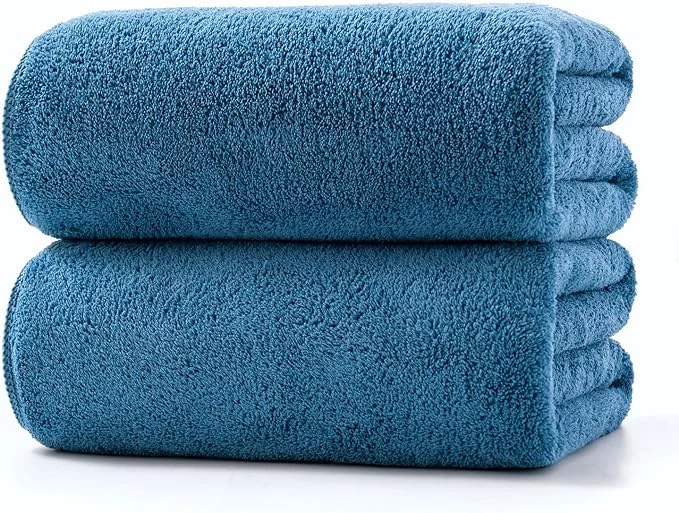 Outstanding Lumimi Towels 2 Piece Soft Microfiber Bath Towel Set Salon Gym Yoga Travel Fine Crafted