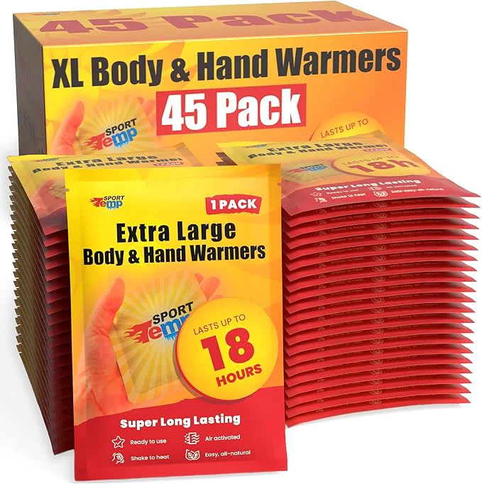 Superior Large Hand Body Warmers Practical