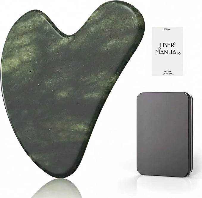 Certified Gua Sha Facial Tool – Jade Guasha Tool Functional