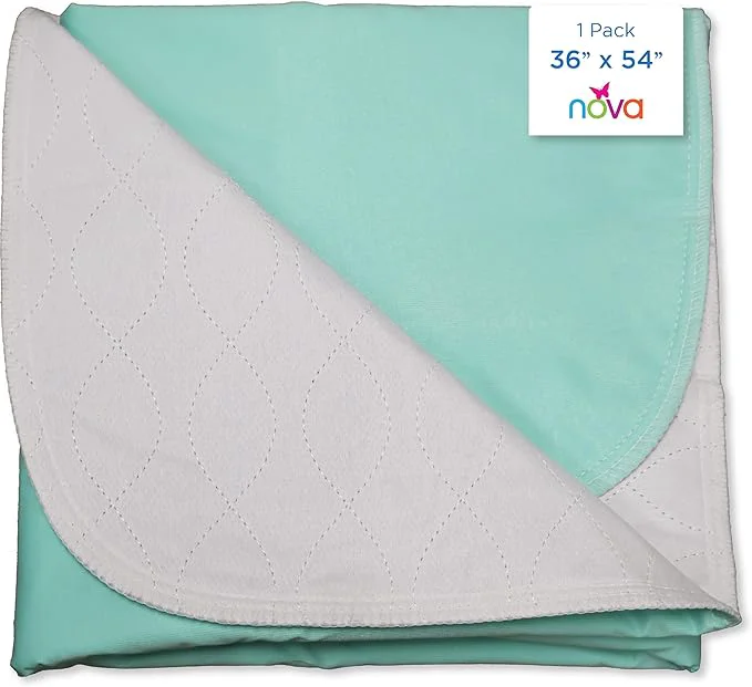Functional NOVA Medical Products Waterproof Reusable Underpad Assorted 36 Inch x 54 Inch Expertly Made