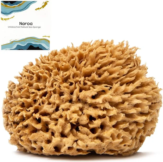 Refined Naroa Soft Natural Sponge X Large Gentle Sea Loofah Crafted