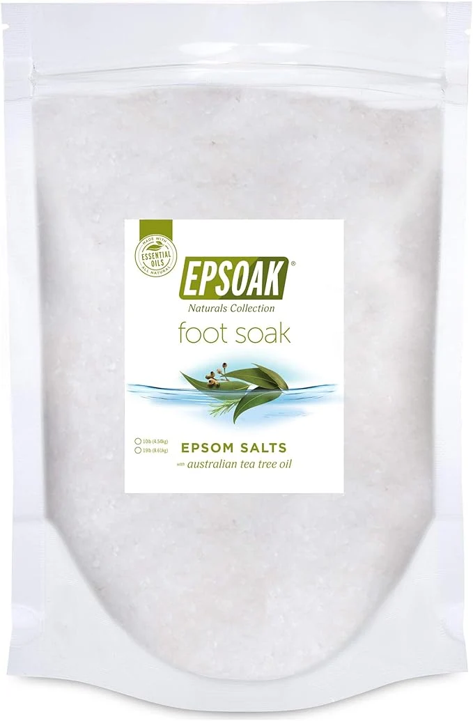 Fine Epsoak Epsom Salt 19 lb. USP Magnesium Sulfate Green