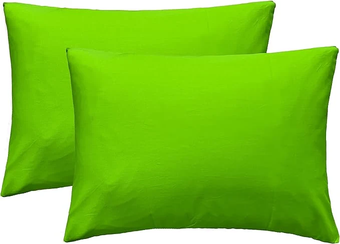 Advanced iMaylex Soft Egyptian Cotton Zipper Closure Pillowcases Cozy and Lightweight Pillow Case St. Patrick 39 s Day Set of 2 Green Standard 20 quot x 26 quot Expertly Made