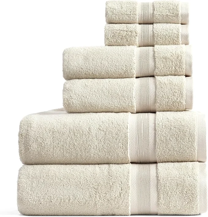 Top-Quality Springtree Home Luxury Viscose from Bamboo Bath Towel Set 6 Piece Set 35 Original