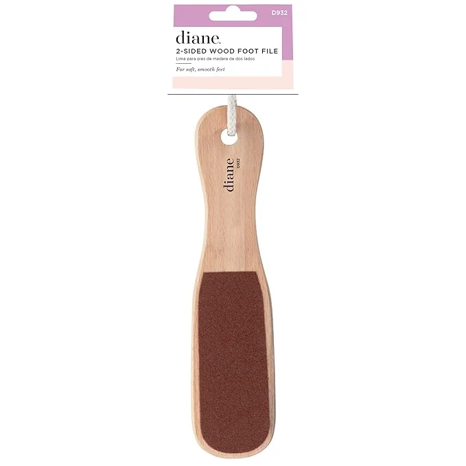 Clean Diane 2-Sided Foot File – Smoother Feet and Callus Remover Lightweight