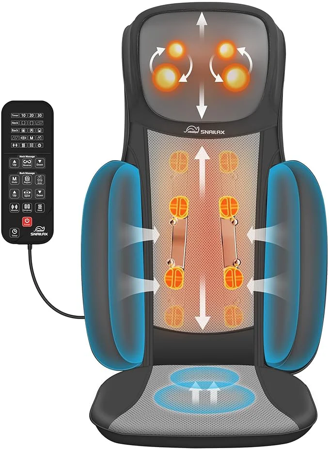 Minimalist Snailax Shiatsu Neck and Back Massager Unique