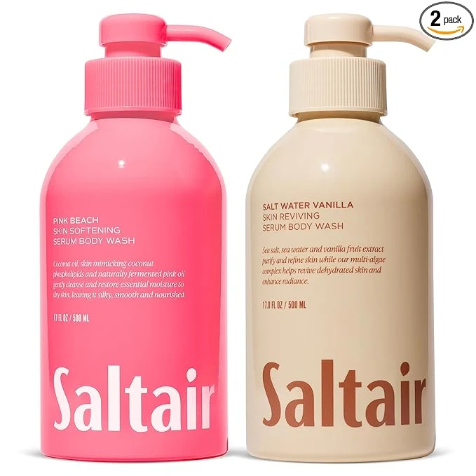 High-End Pink Beach Salt Water Body Wash 2pck User-Friendly
