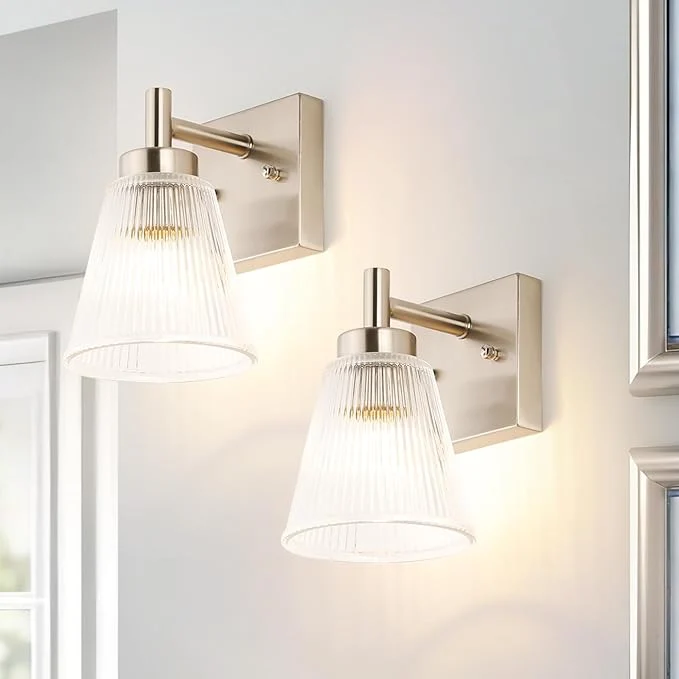 Detailed OCIOC Vintage Wall Sconce Set of 2 Modern