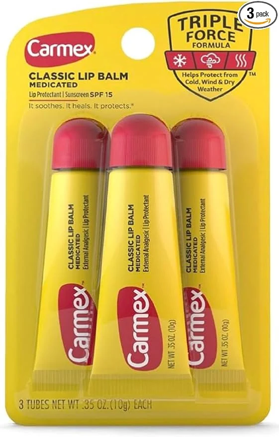 First-Class Carmex Classic Lip Balm 0.35 Ounce Original