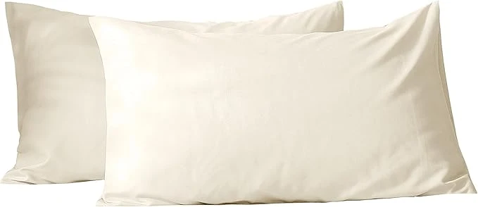 Efficient EVOLIVE Ultra Soft Brushed Microfiber King Size 20 quot x40 quot Pillowcases Pair with Envelope Closure Set of 2 20 quot x40 quot King Pearled Ivory Powerful