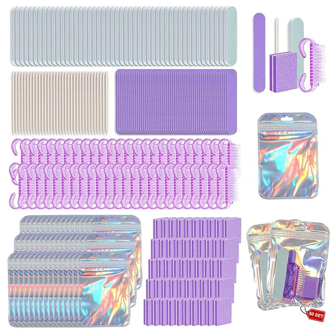 Unique Disposable Manicure Kit Professional 50 Set Press On Nail Tool Kit Carefully Designed
