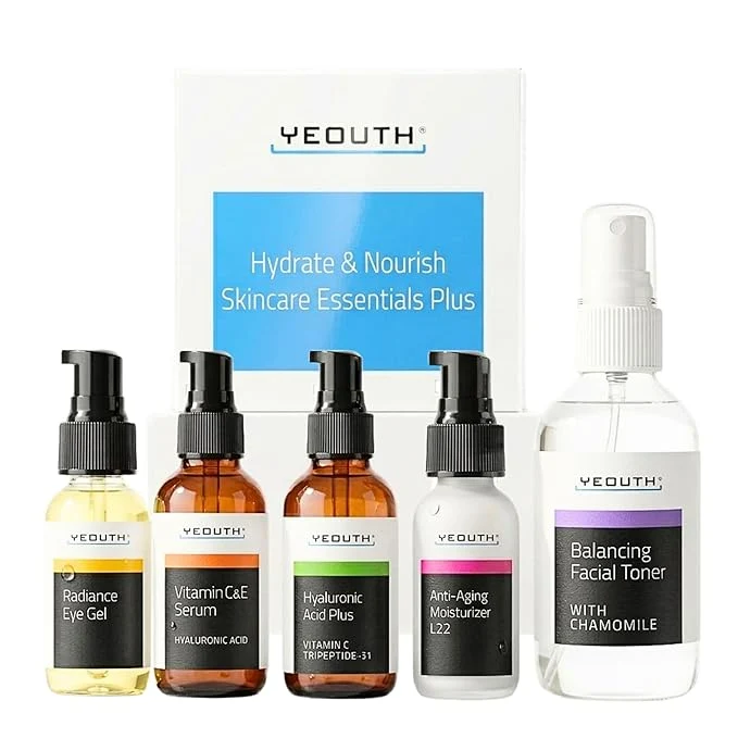 Advanced YEOUTH Skin Care Set Hyaluronic Acid Serum Fast