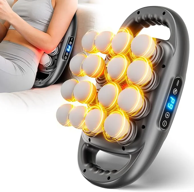 Optimized 16 Head Massage Gun Deep Tissue Quiet Back Massager Genuine