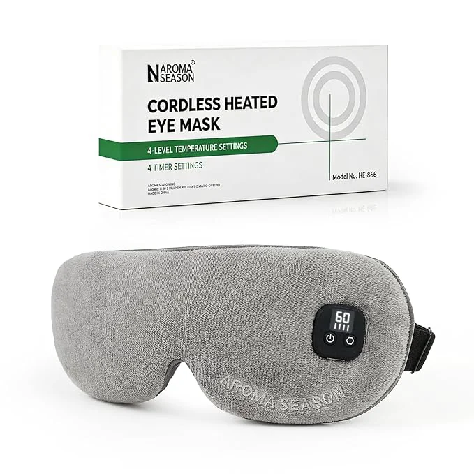 Premium Aroma Season Heated Eye Mask for Dry Eyes Warm Eye Compress Outstanding