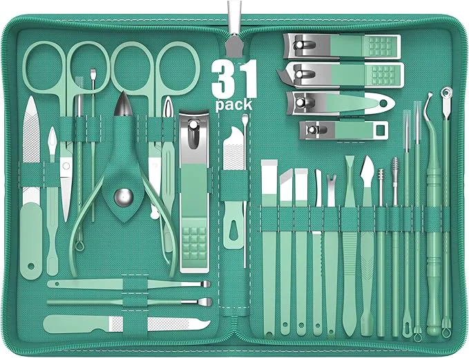 Lightweight Tseoa Manicure Set Personal Care Nail Clipper Kit Professional Nail Clipper Environmentally Friendly